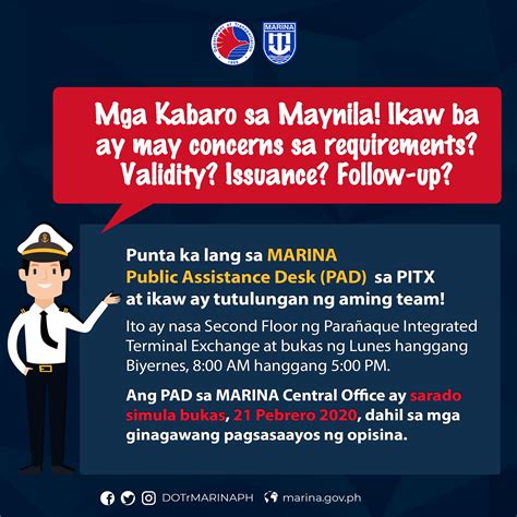 srnconcerns@mail.marina.gov.ph|Mga kabaro! Para sa inyong .